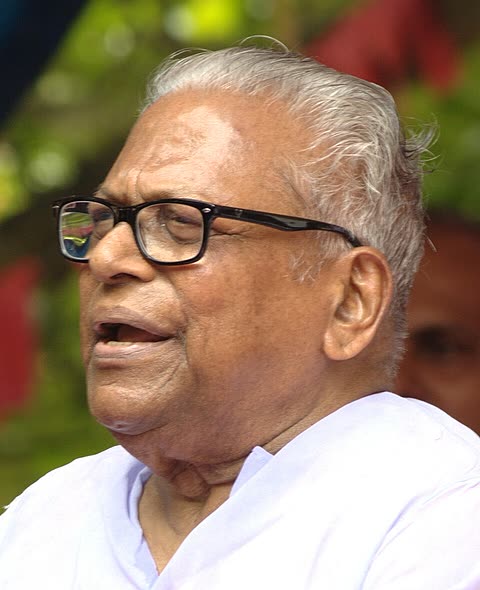 Photograph of Achuthanandan