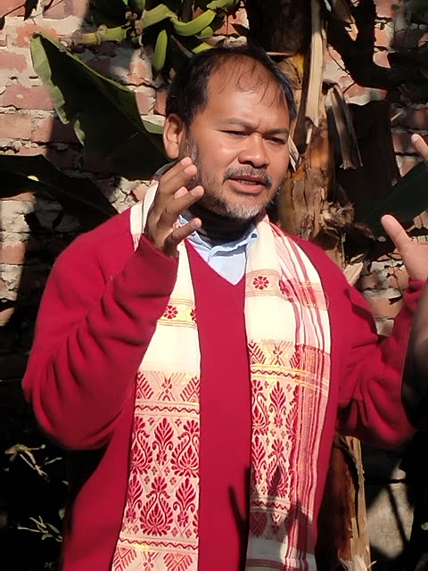 Photograph of Akhil Gogoi