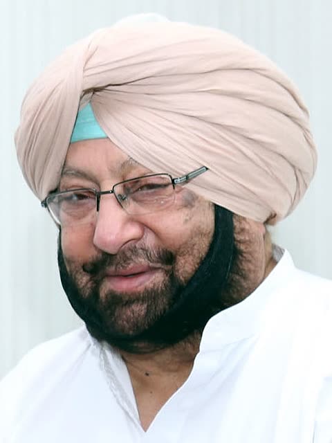 Photograph of Amarinder Singh