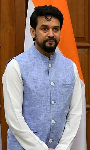 Photograph of Anurag Singh Thakur