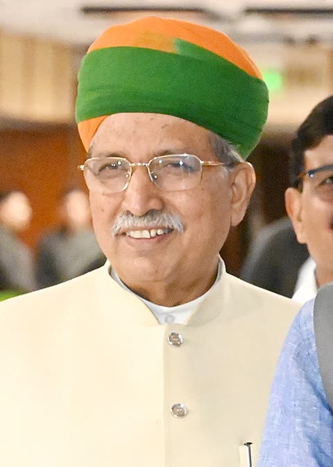 Photograph of Arjun Ram Meghwal
