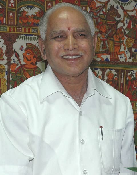Photograph of B. S. Yeddyurappa