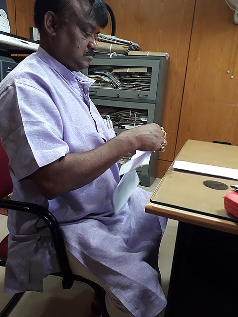 Photograph of Becharam Manna
