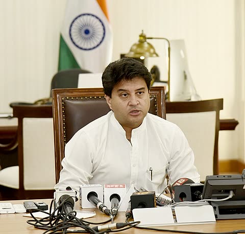 Photograph of Jyotiraditya M Scindia