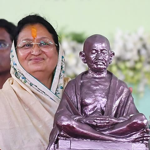 Photograph of Malini Laxmansingh Gaur
