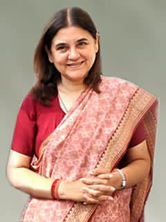 Photograph of Maneka Gandhi