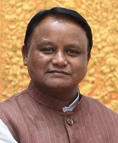 Photograph of Mohan Charan Majhi