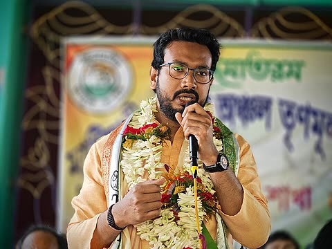 Photograph of Mukut Mani Adhikari