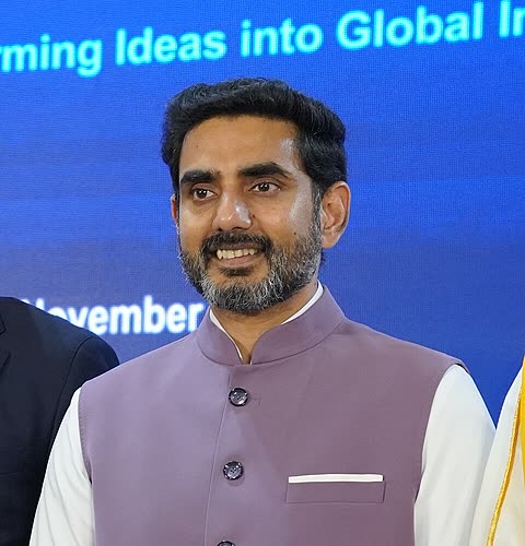 Photograph of Nara Lokesh