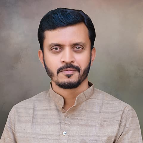 Photograph of Pandit Amarsinh Shivajirao