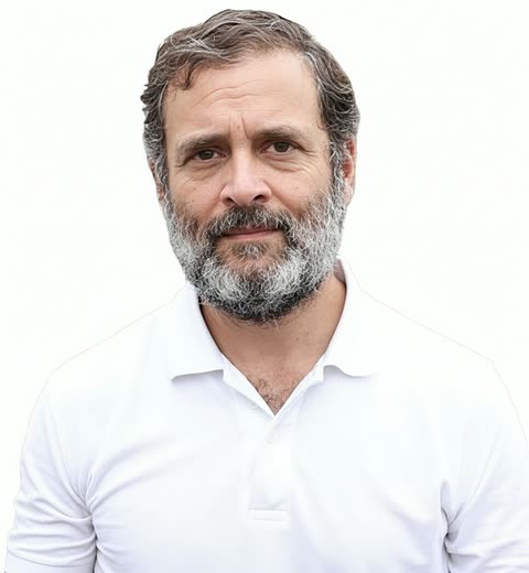 Photograph of Rahul Gandhi