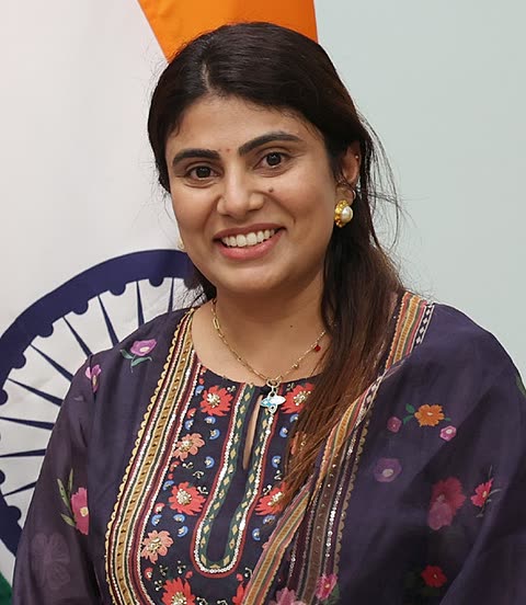 Photograph of Rivasinh Hardevsinh Solanki (Rivaba Ravindrasinh Jadeja)