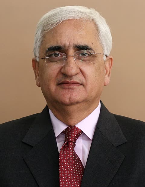Photograph of Salman Khurshid