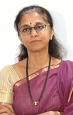 Photograph of Supriya Sule