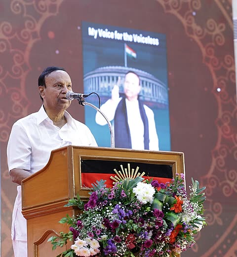 Photograph of T R Baalu