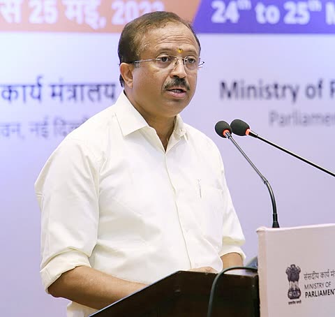 Photograph of V. Muraleedharan